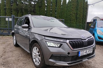 2024r, 1.0 TSI. AUTOMAT. Uszkodzona. Poobijana. Jeździ. VAT 23%.