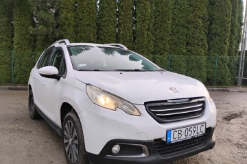 2016r, 1.6HDI. Uszkodzony lewy tył. Jeździ.