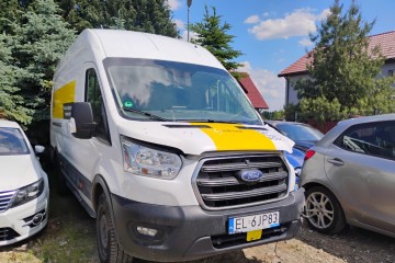 10/2021r, MAXI. 2.0 TDCI. Uszkodzony lewy przód. VAT 23% cena brutto.