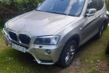 2012r 2.0 Diesel XDRIVE. AUTOMAT. Uszkodzony przód. Jeździ.