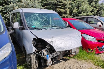11/2016 Salonowy, 1.6JTD, Uszkodzony przód. VAT 23% brutto.